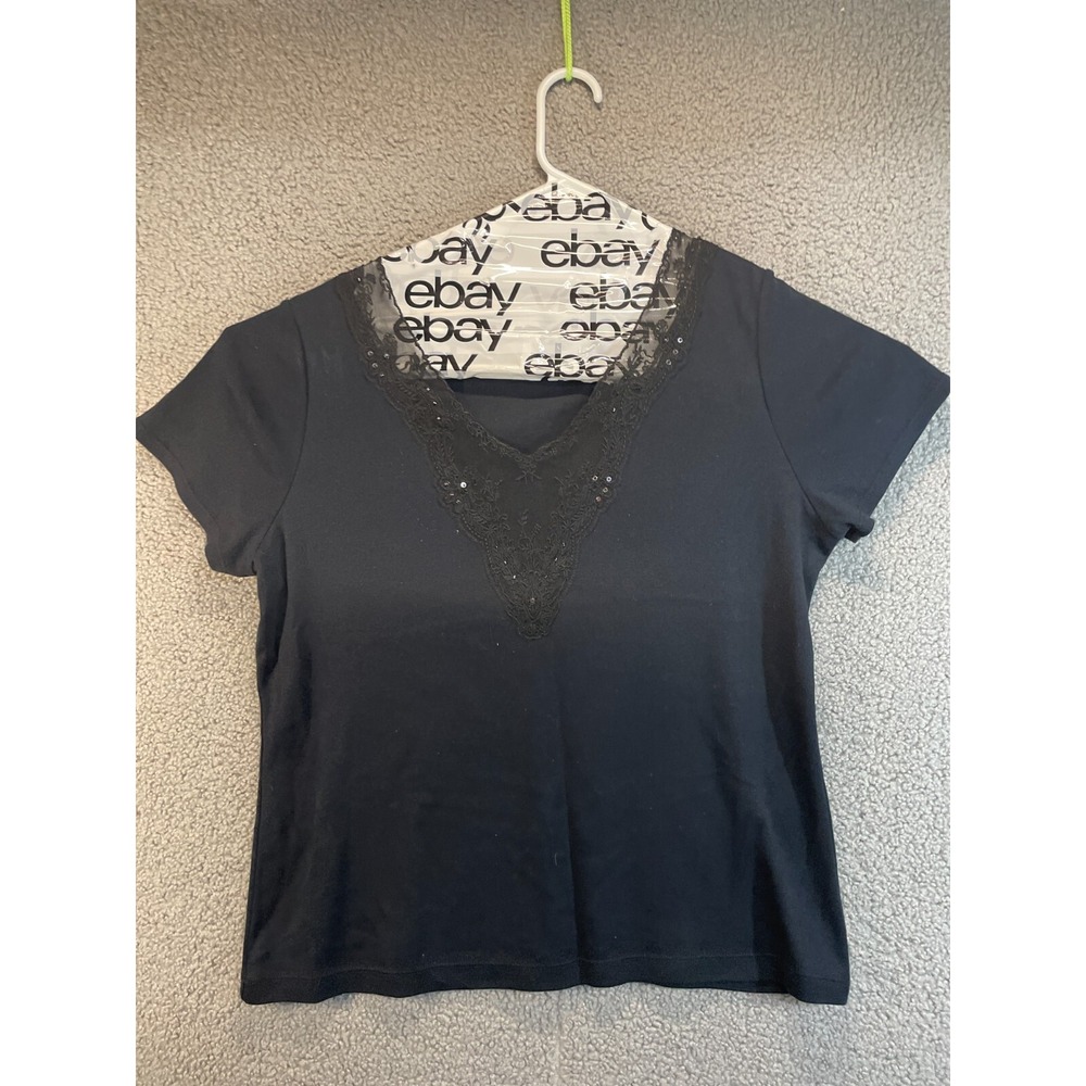 Emma James Shirt  Short‎ Sleeve Women's XL